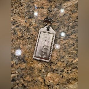Coach Gold Hang Tag